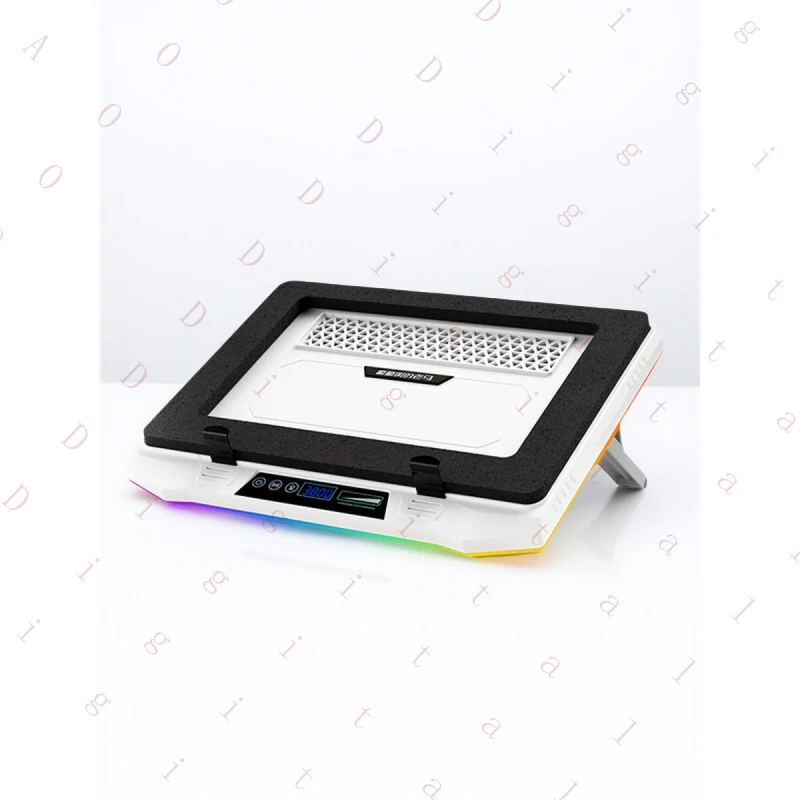 pressure air cooling laptop stand, the famous Old-Ma fifth-generation laptop cooler with silent noise-reduction fan, suit