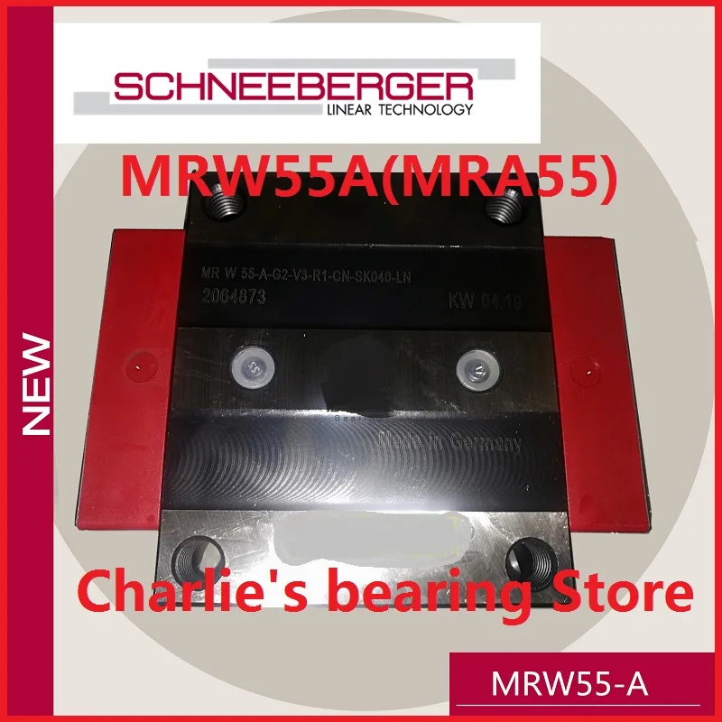 

1pc 100% brand new original genuine SCHNEEBERGER Roller-MONORAIL block MRW55A(MRA55)