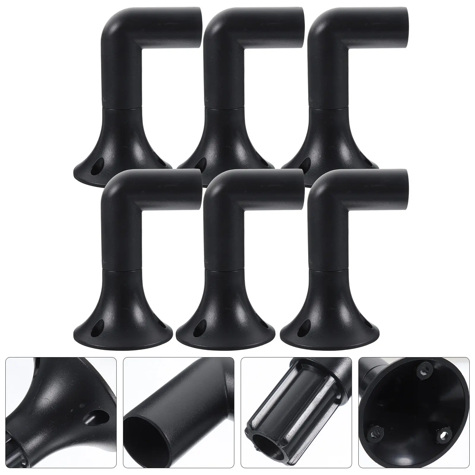 1Set Landscape Lighting Accessories Plastic Ground Stake Replacement for Solar Lights Weather Resistant Compact Lightweight Path
