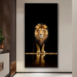 5D Diamond Painting Lion Animal Diamond Art Painting Full Diamond DIY Cross Stitch Kit Resin Mosaic Home Decor Gifts for Friends