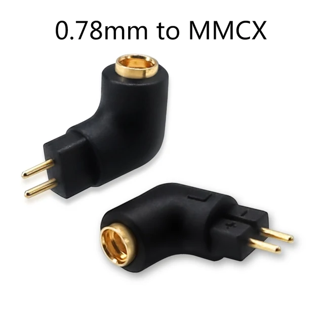 OKCSC MMCX Female Adapter to 0.75/0.78 QDC 2 Pin Connector For ZSN Pro ZS10 Pro NF2u KZ ZSX AS16 CA4 A10 IEMs Earphones Earsets