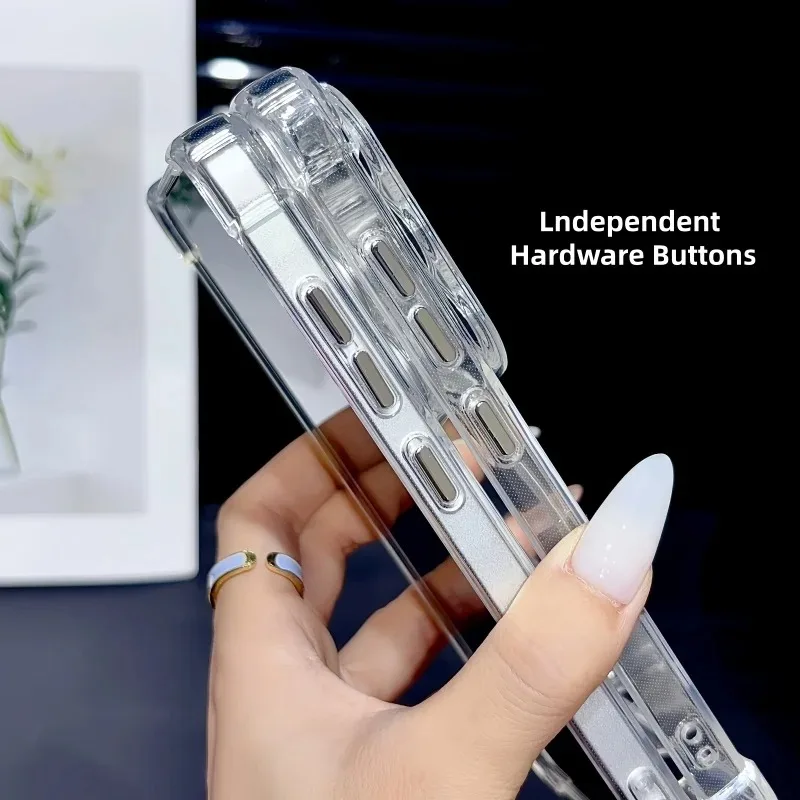 Magnetische Klarsichthülle für Samsung Galaxy S26 U S22 S24 S23 S21 S20 S25 Edge FE Note 20 Ultra 10 Plus für Magsafe Stoßfeste Abdeckung – Detail 8