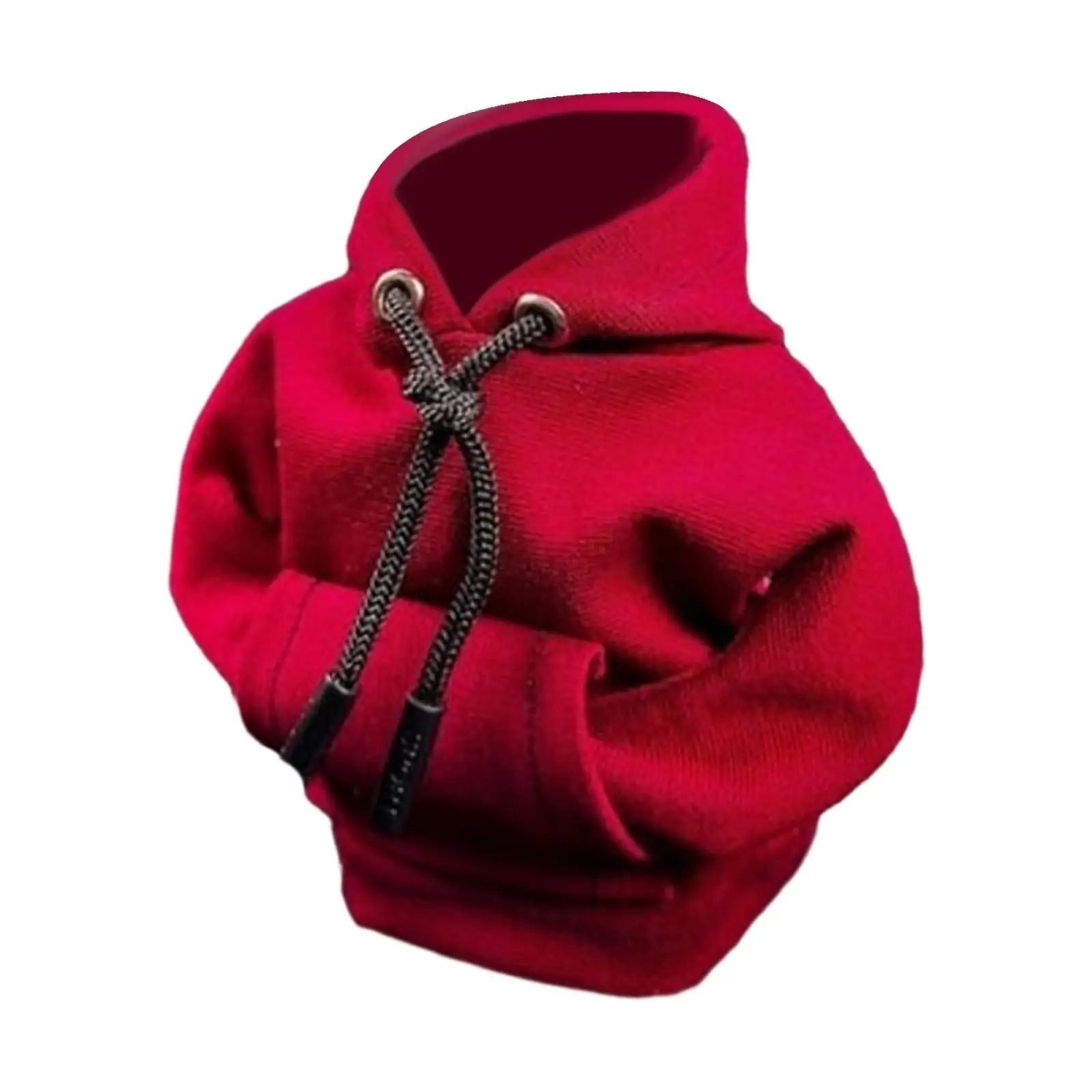 อุปกรณ์ตกแต่งภายในรถยนต์ ฝาครอบหัวเกียร์แบบมีฮู้ด สไตล์เสื้อฮู้ด ผ้าเนื้อนุ่ม ใช้ได้กับรถยนต์ทุกรุ่น