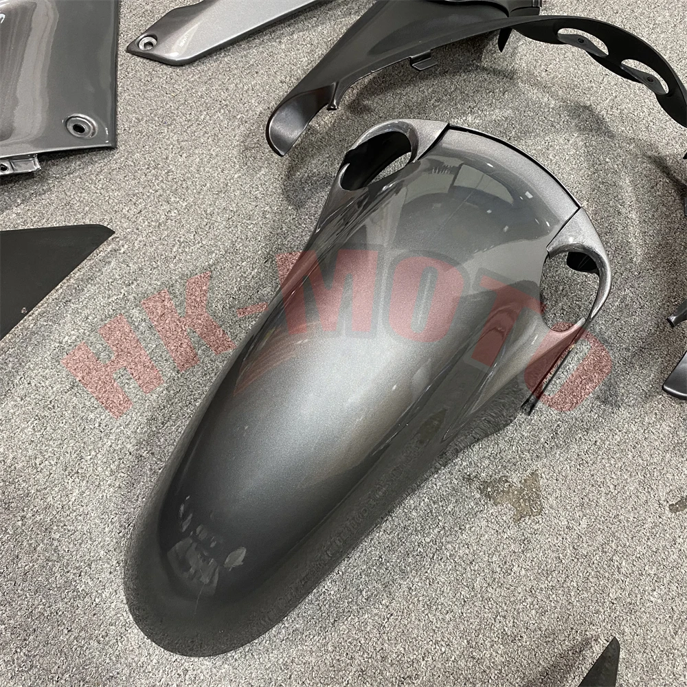 Motorcycle Fairing Kit Fit For ZZR 1100D ZX-11 ZZR1100 1993 1994 1995-2002 Bodywork Set High Quality Abs Injection Bright Grey