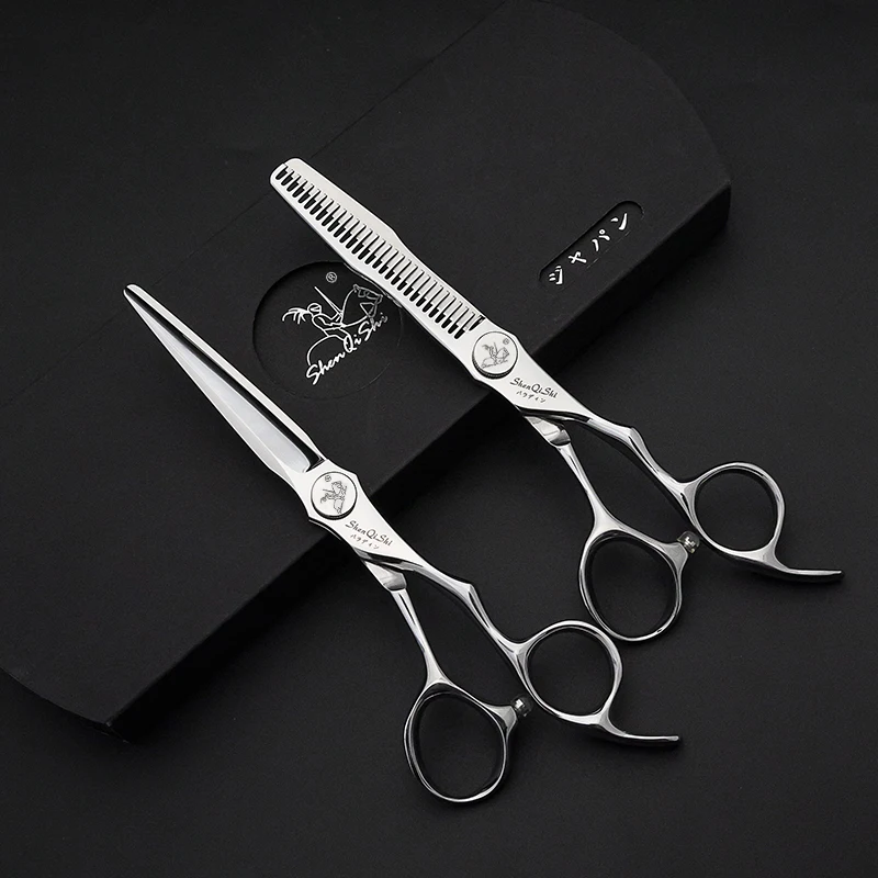 VG10 Straight Steel Hairdressing Scissors Professional Hair Cutting Shears Hair Barber Hair Scissors