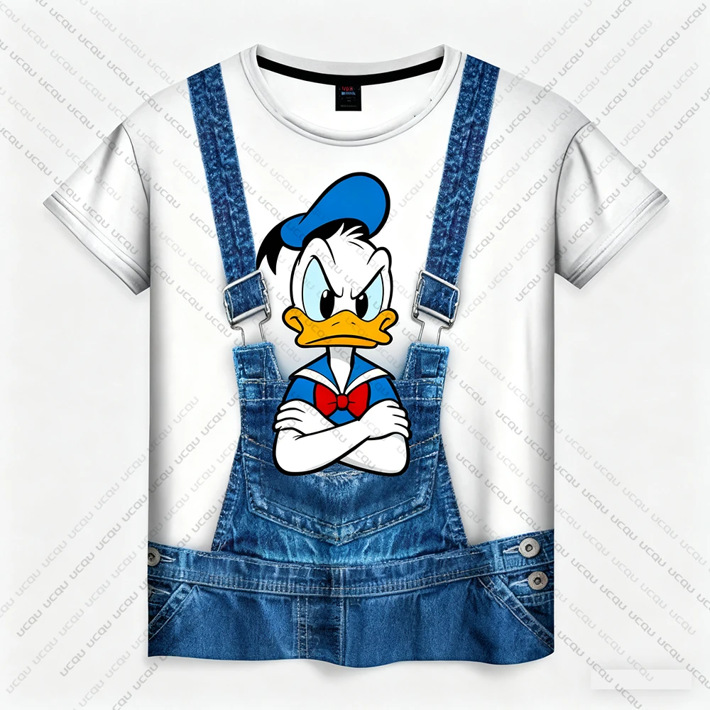 Halloween Funny Costume T-shirt With Mickey Pocket Design With Pattern Printing And 3D Printing For Unique And Fashionable Look