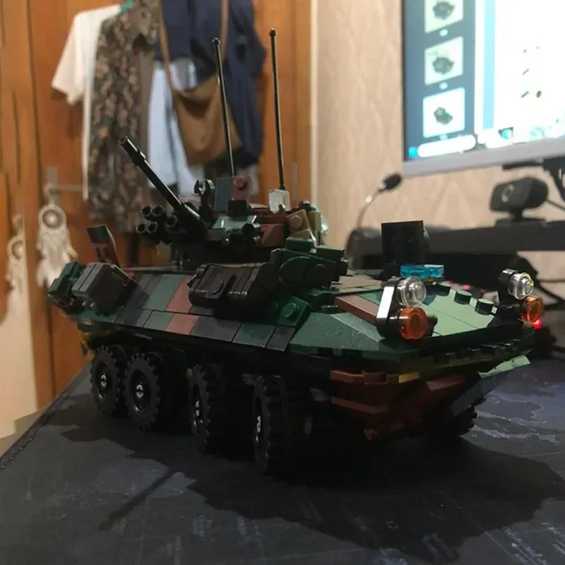 Infanterie LAV 25A2 Moc Bausteine Militär Modell Kampf Fahrzeug Technologie Modulare Blöcke Geschenke Spielzeug Für DIY Sets Montage