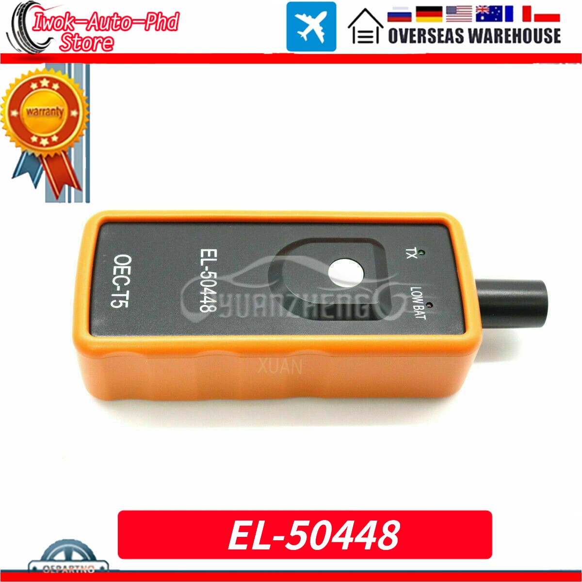 For G M GMC Envoy Canyon Sierra Yukon Safari Savana New EL50448 Car TPMS Tire Pressure Monitor Sensor Reset Tool EL-50448