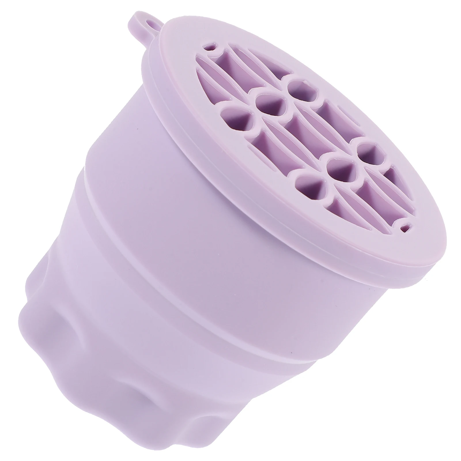 실리콘 메이크업 브러쉬 세척 그릇 핑크 접이식 클리너 도구 컴팩트 보관 브러쉬 세척기 홀더