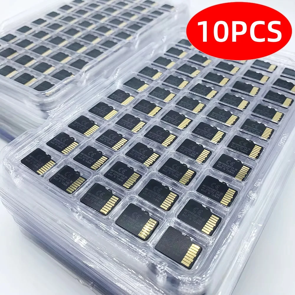 10PCS TF Card Class10 128GB cartao de 32GB 64GB 16G SD Card 8G 4GB Flash Memory Card for Digital Devices