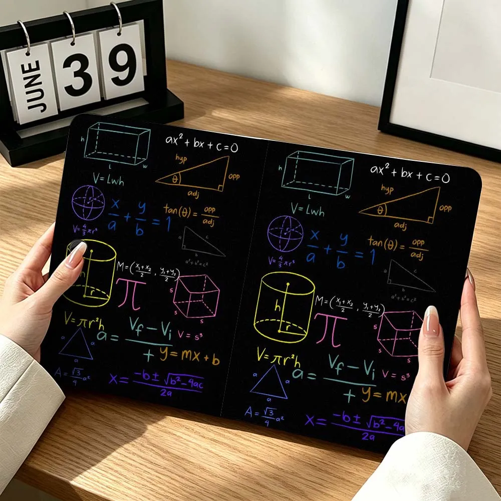 Math Cubo Creativity Gift For OPPO VIVO IQOO OnePlus Realme Infinix Pad Pro 13 12.1 11.61 11.4 11 inch Tablet Case