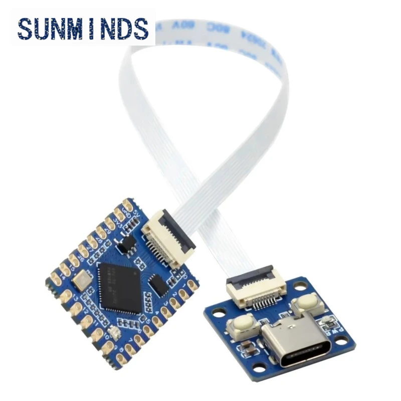 1 модуль макетной платы RP2040-Tiny RP2040 ZERO Raspberry Pi PICO USB Type C Интерфейс 264 КБ SRAM 2 МБ Flash C/C++ для Arduino