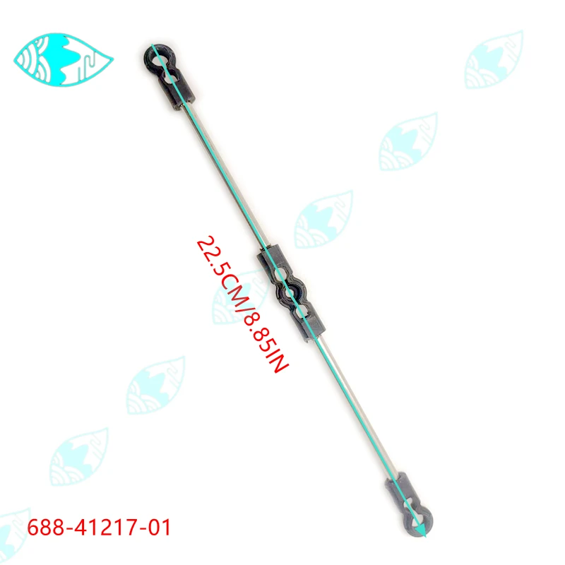 Rod Accel Lever and Rod, Choke for Yamaha Outboard Motor 60HP 85HP 115HP 150-300H; 6H3-41217 6H3-41271 688-41217 692-41256