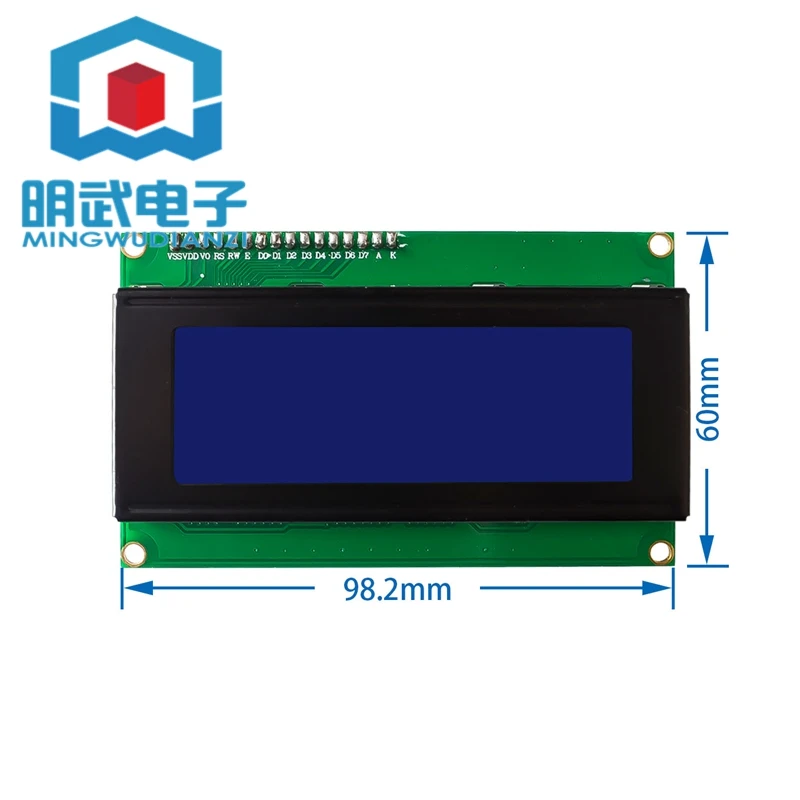 IIC/I2C 2004 LCD2004 LCD Module Blue Screen