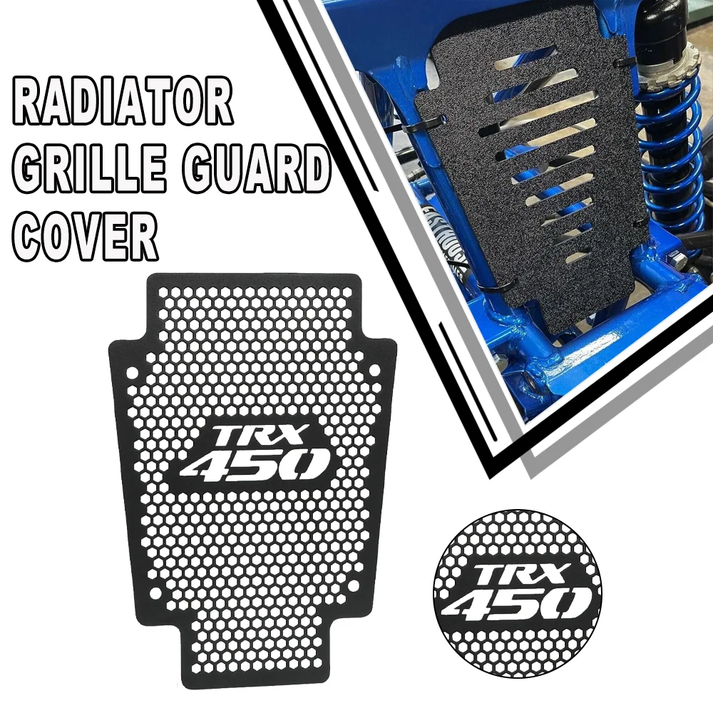 

Motorcycles Cooler Radiator Stabilizer Roost Guard Protection Radiator Guard For Honda TRX450R 2004 2005 2006 2007 2008 TRX450ER