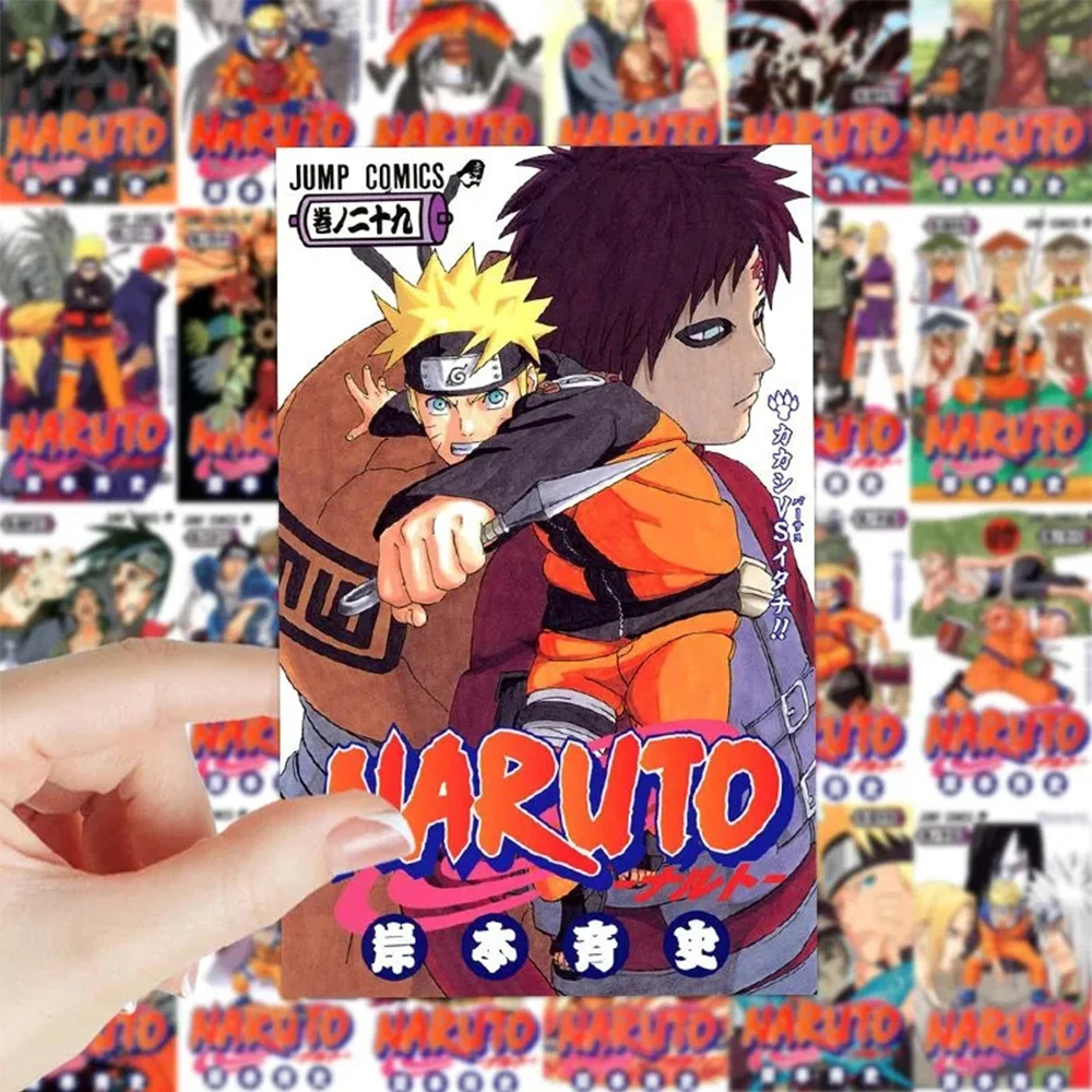 10/30/60 buah klasik Anime NARUTO Poster stiker kartun dekorasi DIY telepon Laptop Skateboard keren Graffiti Decal Pack