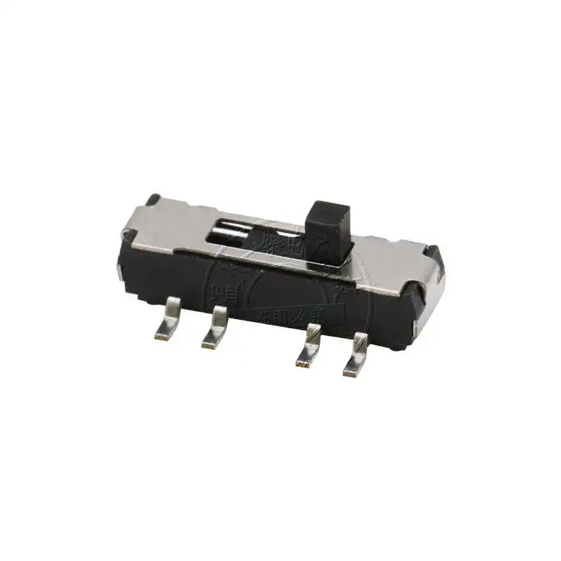 50PCS/MST-23D19A (2P3T) 8-pin 3-speed vertical flat patch toggle switch, mini toy switch