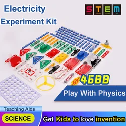 Circuito de juguetes de exploración electrónica para niños tecnología educación física aprendizaje niños juguetes de tallo regalos Kits de ciencia para niños