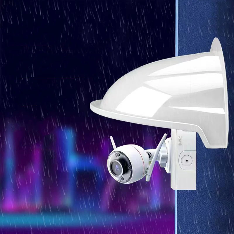 Outdoor Security Camera Cover for Outdoor Camera Sun Rain Cover ABS Plastic Sun Cover Security Camera Protective Shell