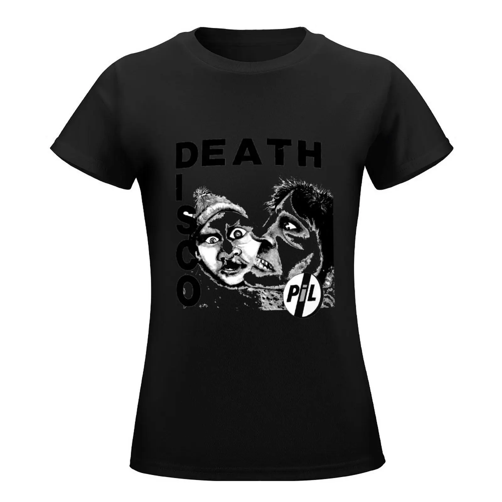 Public Image Limited - The Death Disco Tee T-Shirt summer clothes vintage clothes korean Women's clothes