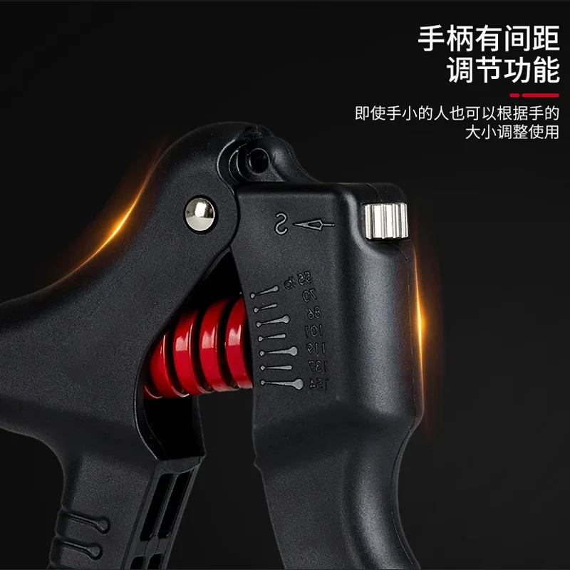 Fitness Grip Strength Device Handle Extended Finger Rehabilitation Training Fitness Equipment Adjustable R-shaped Grip Strength