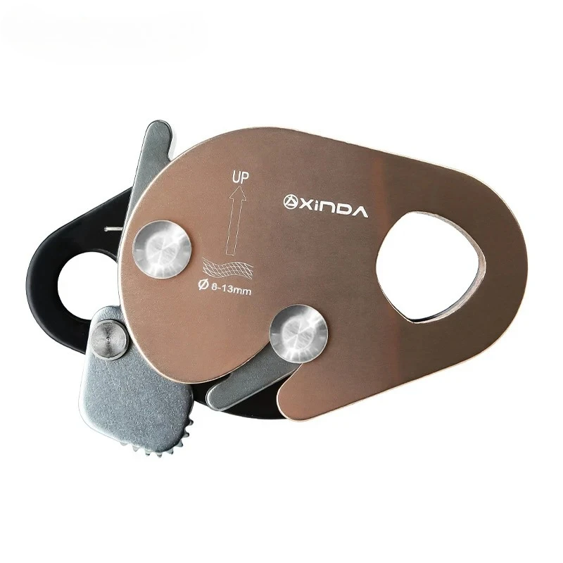 Camping Rock Climbing Safety Equipment Grasp Rope Devices Automatic Lock Karabiner Anti Fall Protective Gear Survival