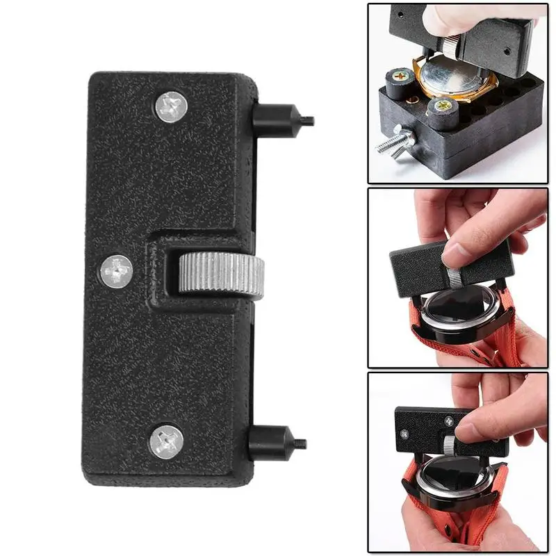 Watch Case Tool Wrench Opener Adjustable Watch Opener Back Case Tool Two Claw Remover Watch Opening Repair Tools 1pcs