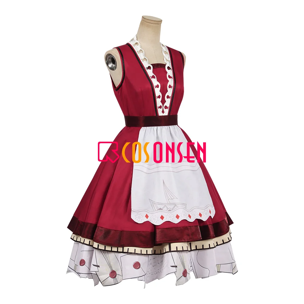 Game Identity V Little Girl Aging Skin Cosplay Costume COSPLAYONSEN Memory Halloween Outfits Red Dress Custom Made