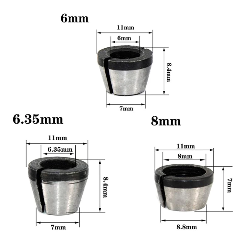 

3pc /lot 6mm/635mm/8mm High Quality Durable Practical For Aliexpress Shoppers High Quality For Daily Use /lot 6mm/635mm/8mm