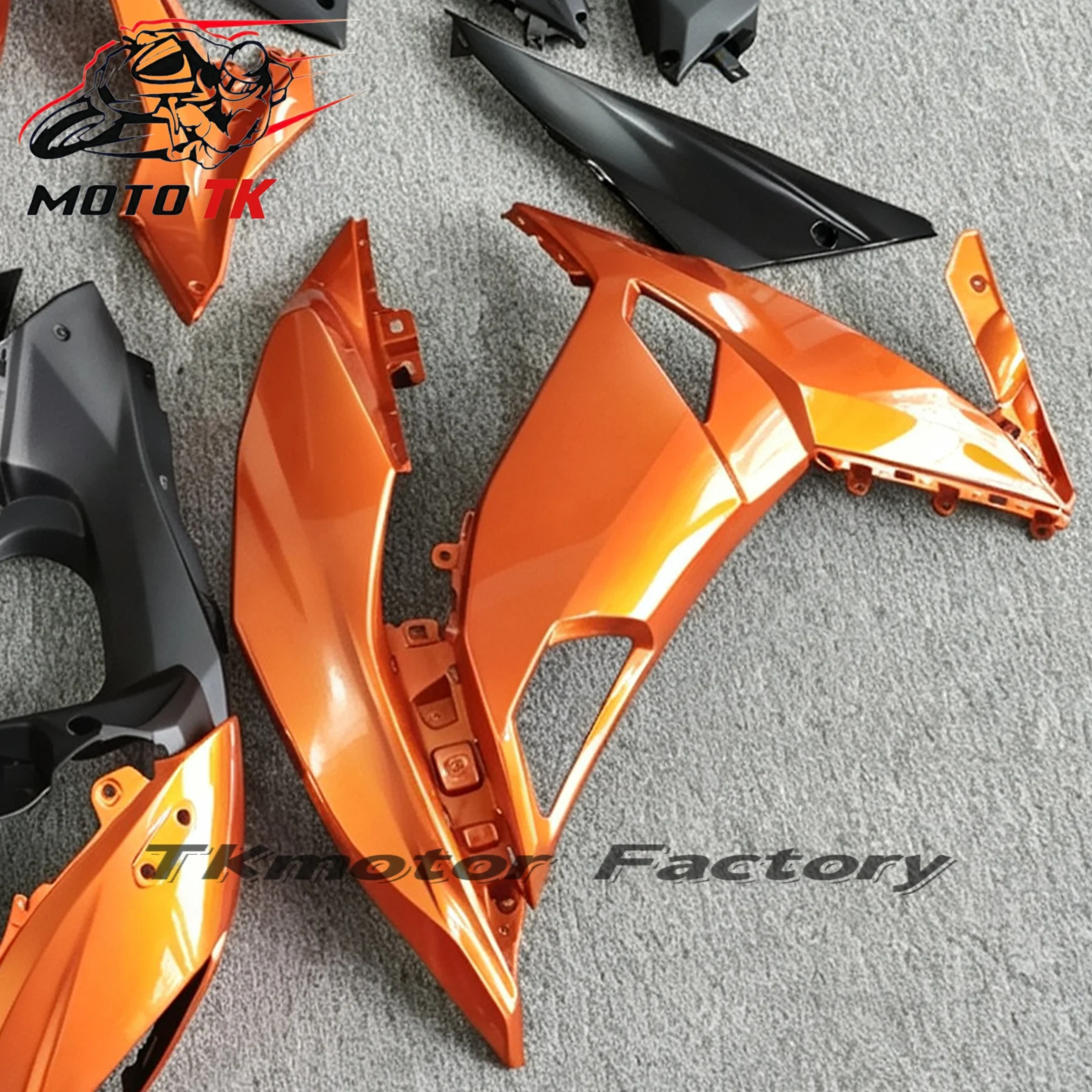 ABS Injection Motorcycle Accessories For KAWASAKI Ninja650 EX650 ER-6F 2017 2018 2019 Aftermarket Fairing Kit ER6F Ninja 650