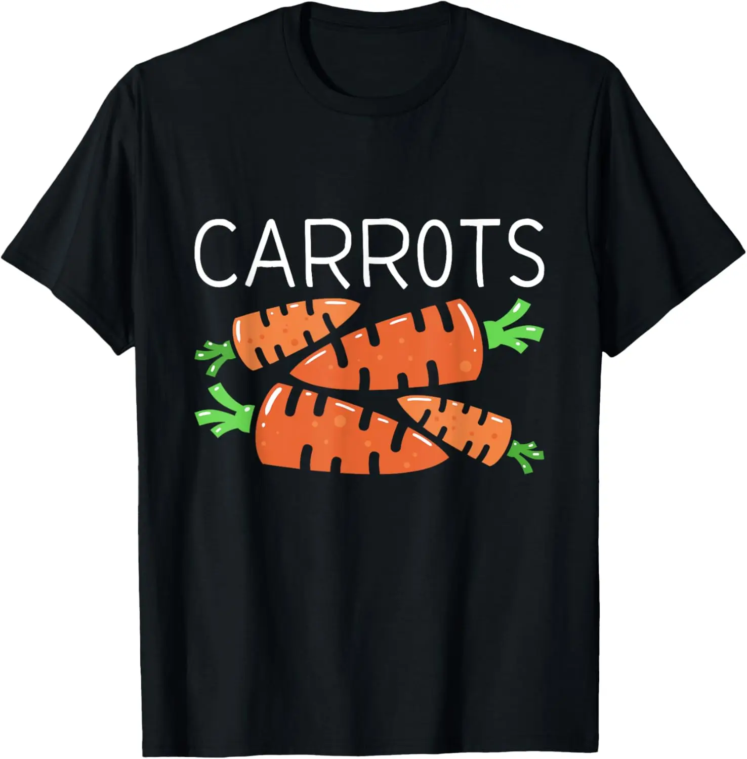 Funny Family Matching Halloween Costumes Peas and Carrots T-Shirt