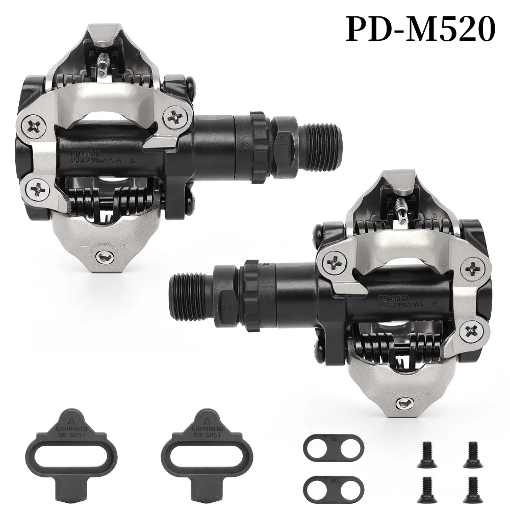 SHIMANO XTR PD M520 M540 M8020 M8100 M9100 MTB Mountain Bike Pedals Bicycle Self-locking Pedal DEORE XT Pedals