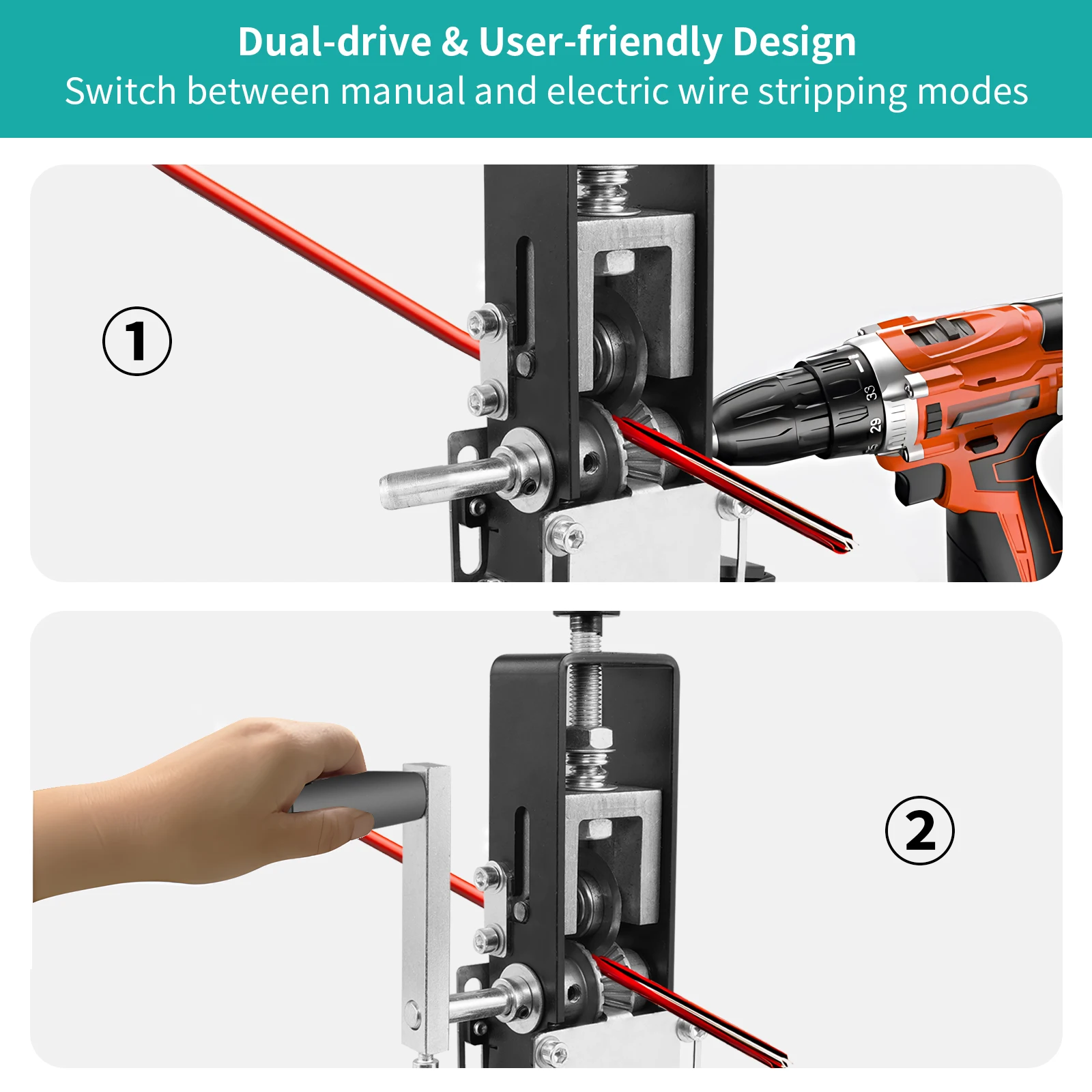 手動式ワイヤーストリッパー 1～21mm対応、携帯型ケーブル - Power Tools In Electrical のレビューと価格