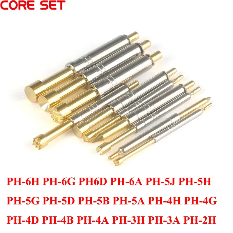 10szt Sonda testowa PH-6H PH-6G PH6D PH-6A PH-5J PH-5H Sonda płaska okrągła z dziewięcioma szczękami Sonda z końcówką igły Wysuwana igła testowa