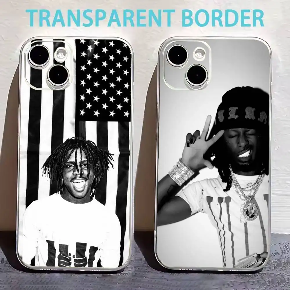 

Chief Keef Rapper Phone Case For iPhone17,16,15,14,13,12,11 Plus,Pro Max Soft Transparent Cover