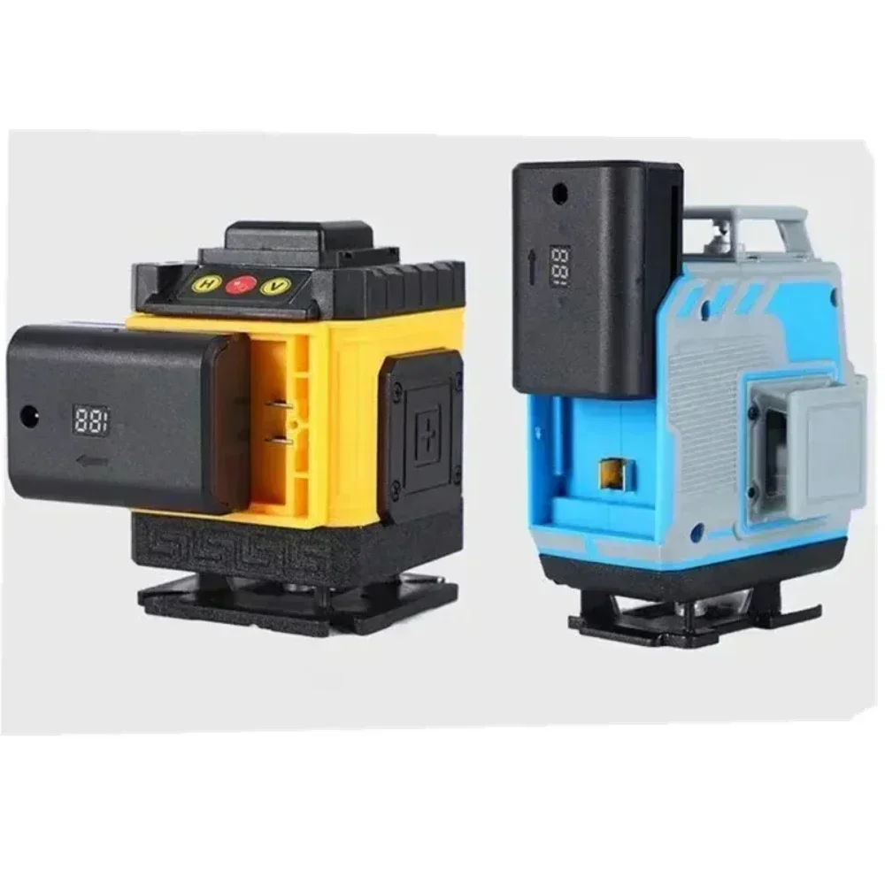 بطارية مستوى ليزر قابلة للشحن بسعة كبيرة 8500 مللي أمبير في الساعة لأداة تسوية خطوط 8/12/16 ملحقات خضراء قوية