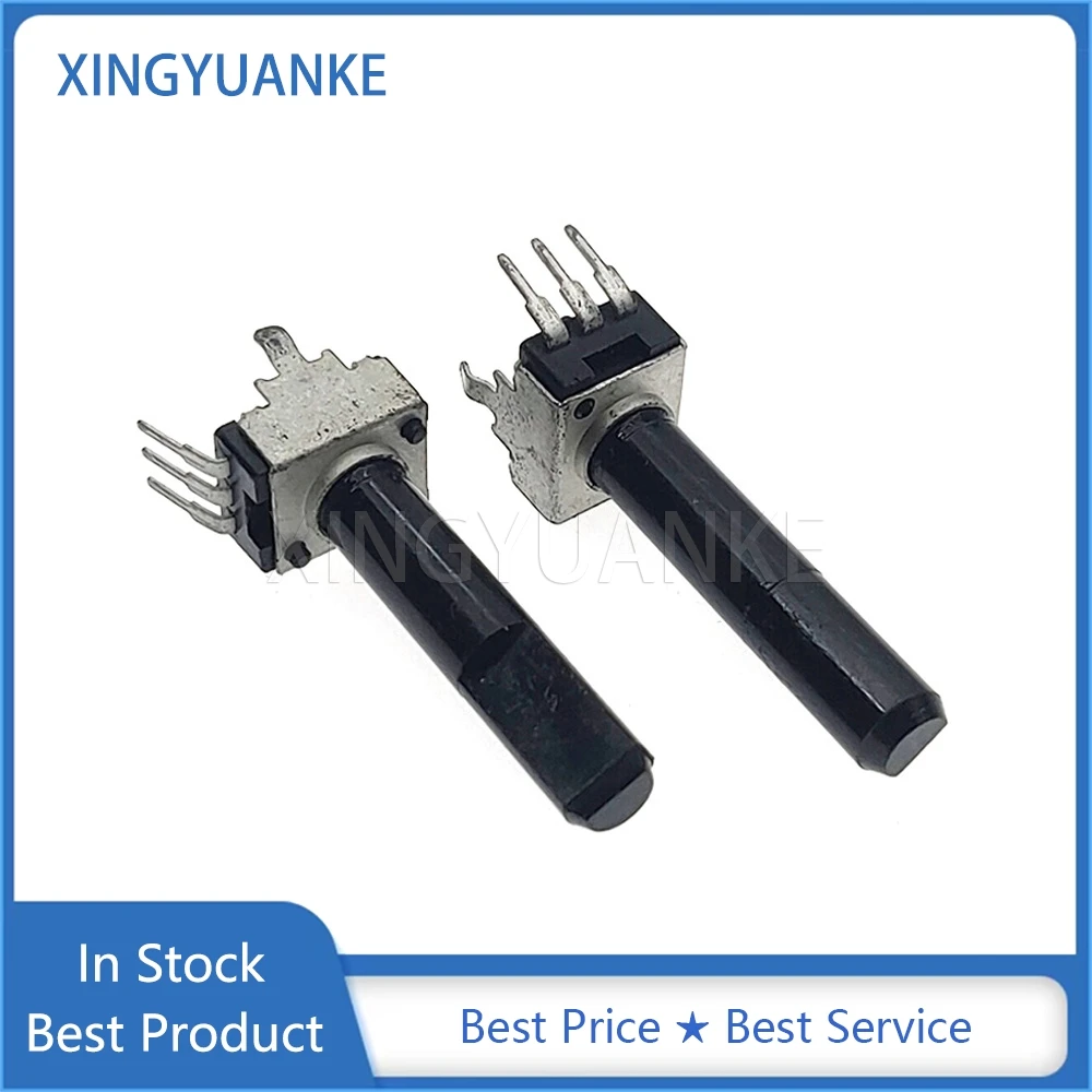 5PCS RV09 Type RK0936N B10K B50K B100K With Midpoint Vertical Single Potentiometer 3-Pin B103 B503 B104 Shaft Length 28MM