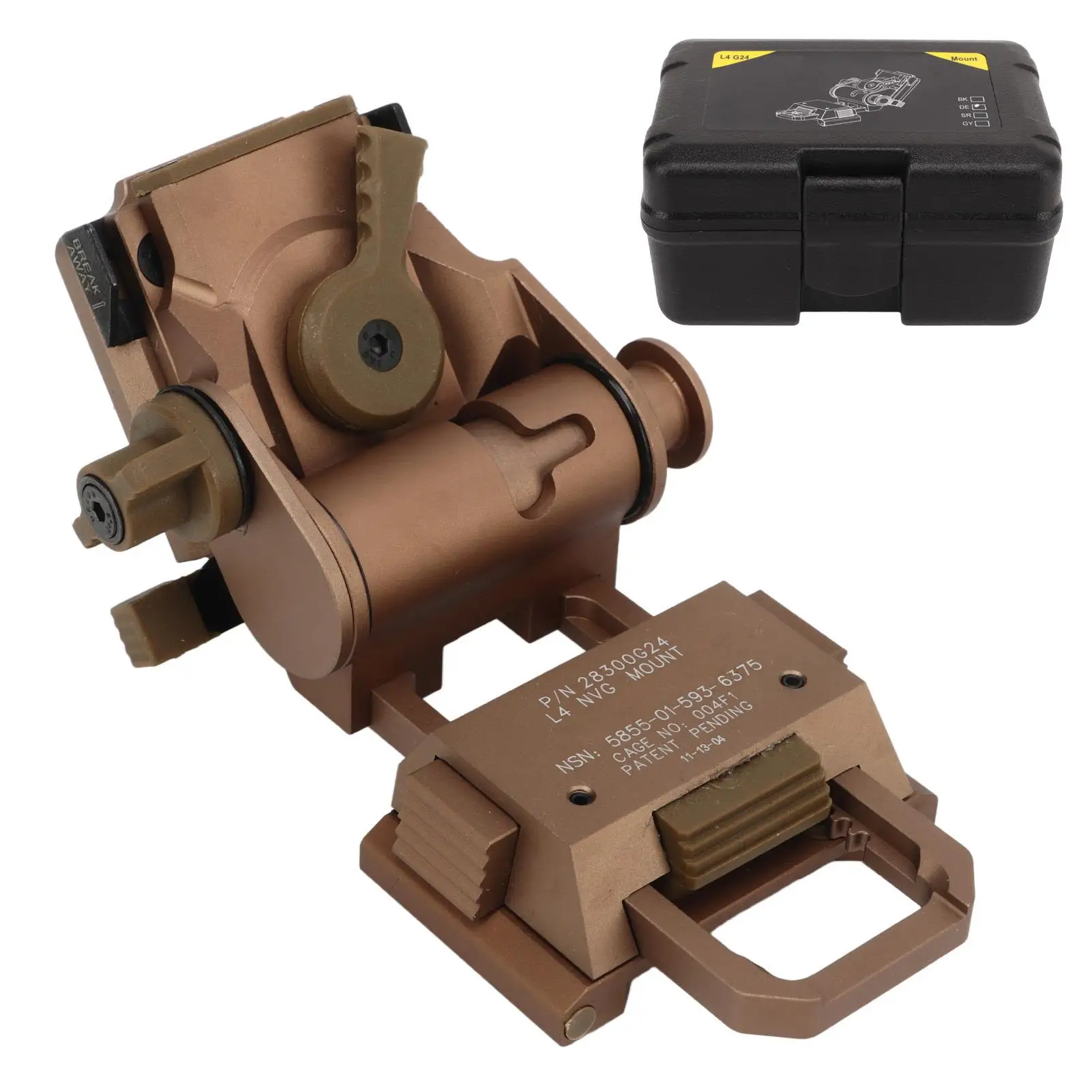 

Night Vision Goggles Helmet Mount Bracket for Tactical Helmet for l4g24 Outdoor Accessories Adjustable Holder