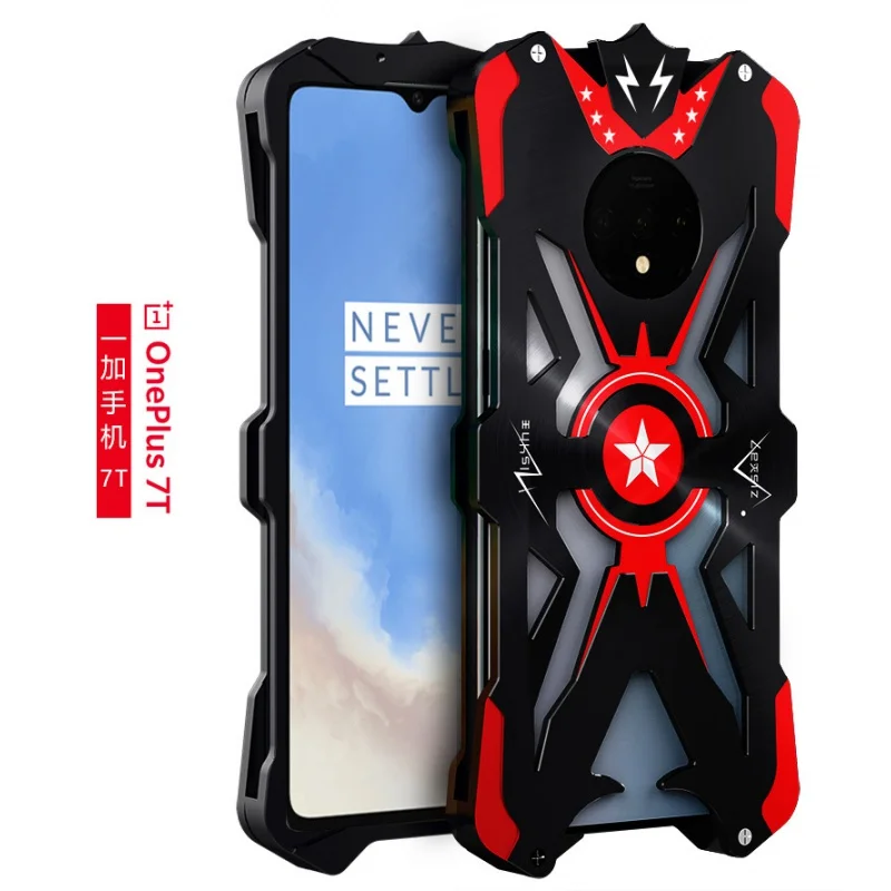 

Metal Phone Case Drop-Resistant Creative Unique Hipster 1 7T Mobile Phone Protective Cover Thor New Applicable to OnePlus 7T