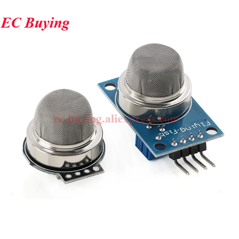 1-5Pcs MQ Gas Sensor Carbon Monoxide Alcohol Smoke Air Quality Pollution MQ-2 MQ-3 MQ-4 MQ-5 MQ-6 MQ-7 MQ-9 MQ-131 MQ-8 MQ-135