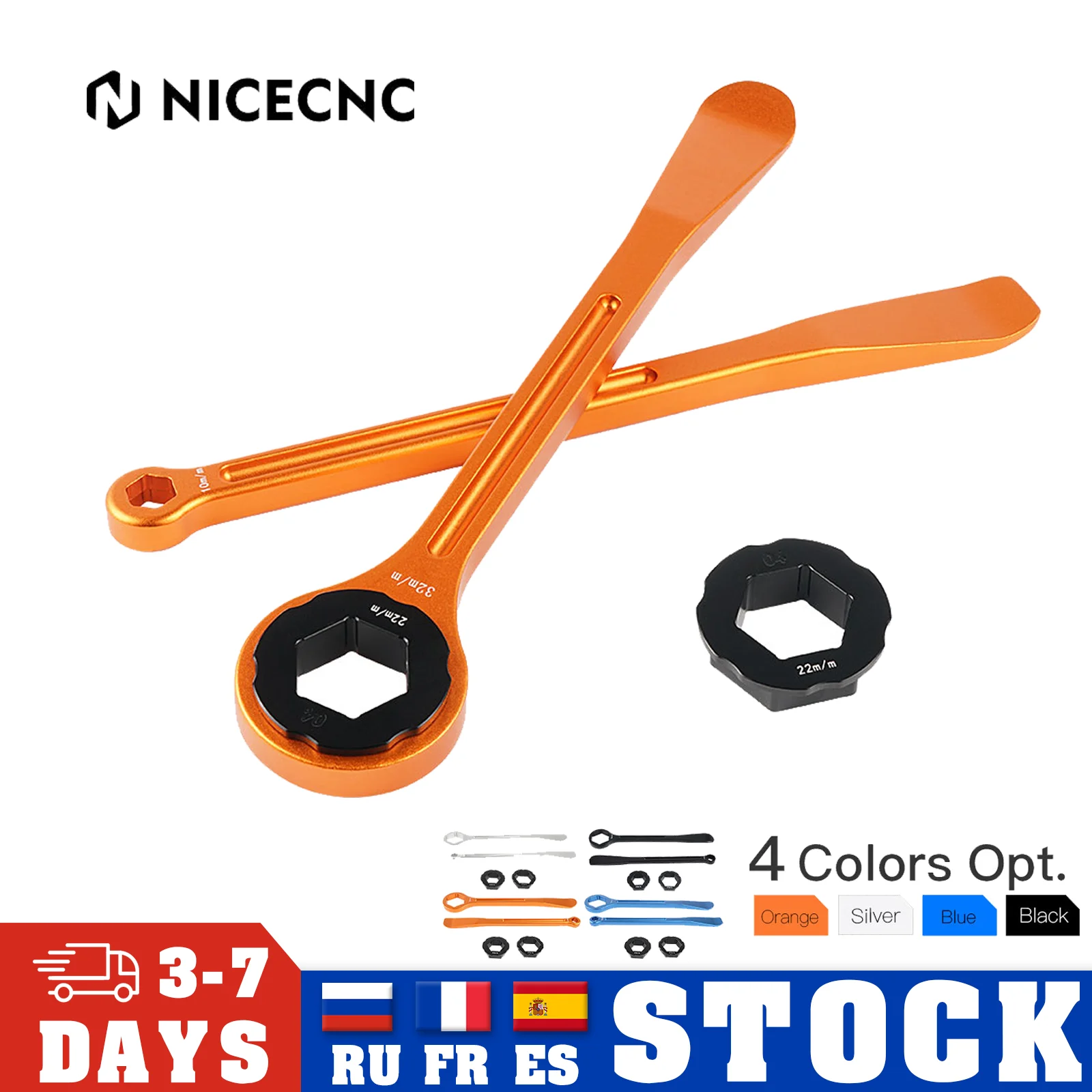 

Universal Tyre Tire Repair Lever Wrench Removal Tool For KTM EXC EXCF XC XCF SX SXF XCW TPI 6D 125 250 300 350 400 450 500 530