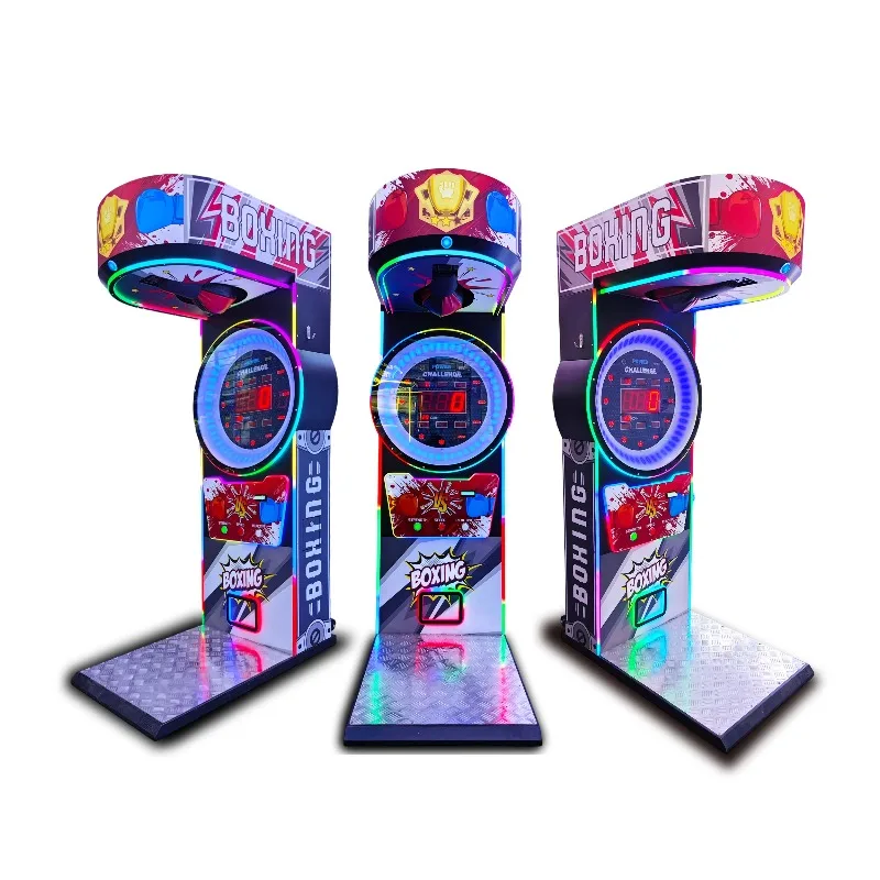 Customizable New Models Coin Operated Electronic Punching Machine Arcade Boxer Boxing Entertainment Machine Manufacturers