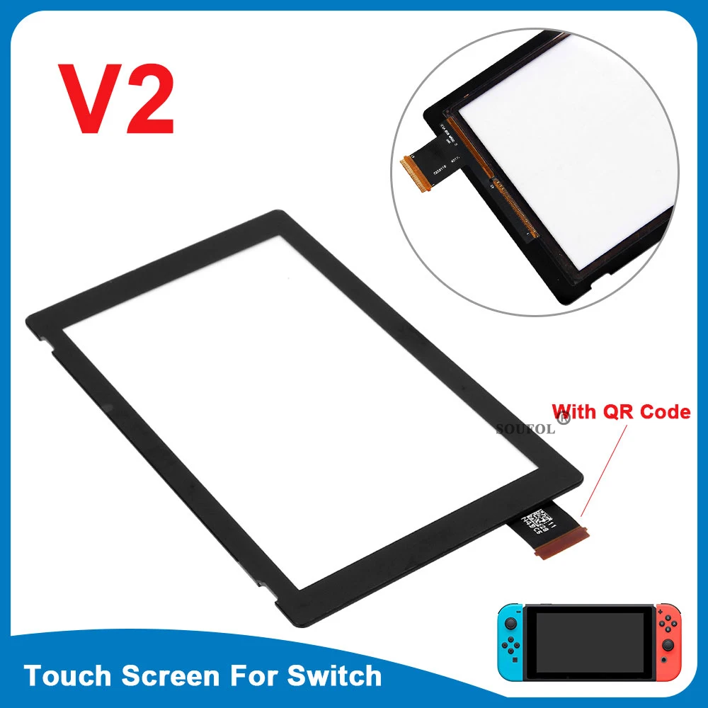 Original Touch Screen for Nintend Switch V1 V2 Replacement Touch Display for Switch NS Game Console Dropshipping
