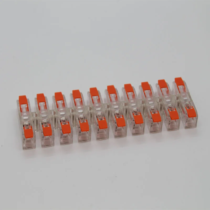 Connector Terminal Blocks Fast Cable Terminals Crimp Push-type Multiple-in Multiple-Outlet Wire Docking LED Terminals