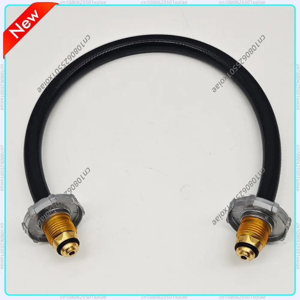 60cm Mutual Cylinder Filling Connecting Tube Mutual Inflation Connector Propane Cylinder Tank Bridge Hose Camping Supplies