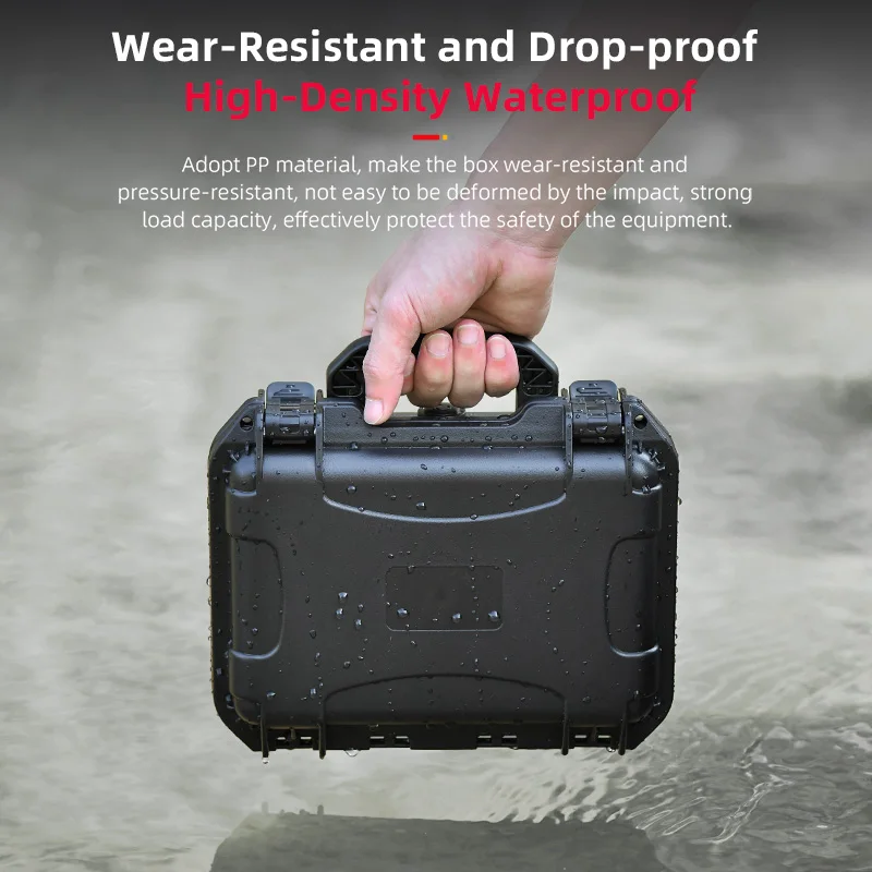 Layers Hartschalenkoffer für DJI Osmo Pocket 4 Kamera-Zubehör, Tragetasche, wasserdichte Box, tragbarer Reisekoffer für Pocket 4 – Detail 8