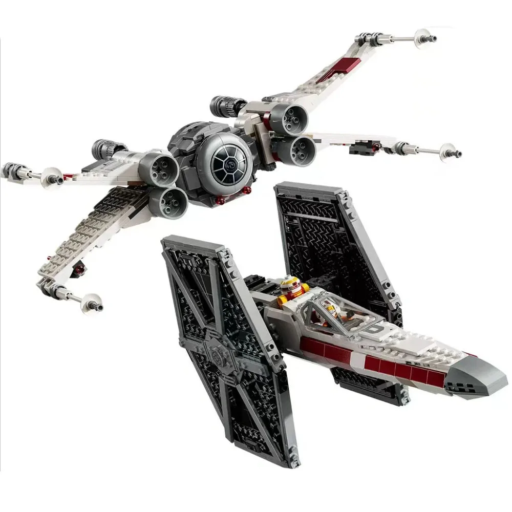 MOC 1063PCS Space Planet Compatible TIE Fighter X-wing Building Blocks Bricks Toys For Children Gifts