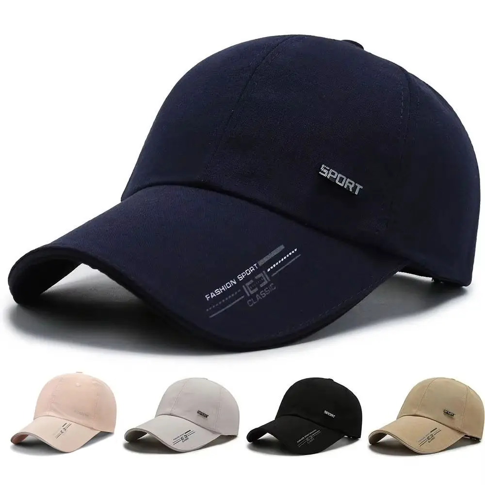 

Apparel Accessories Solid Color Sport Baseball Cap Baseball Hat Sun Cap Sun Hat Sunscreen Hat Japanese Style Peaked Cap Sports