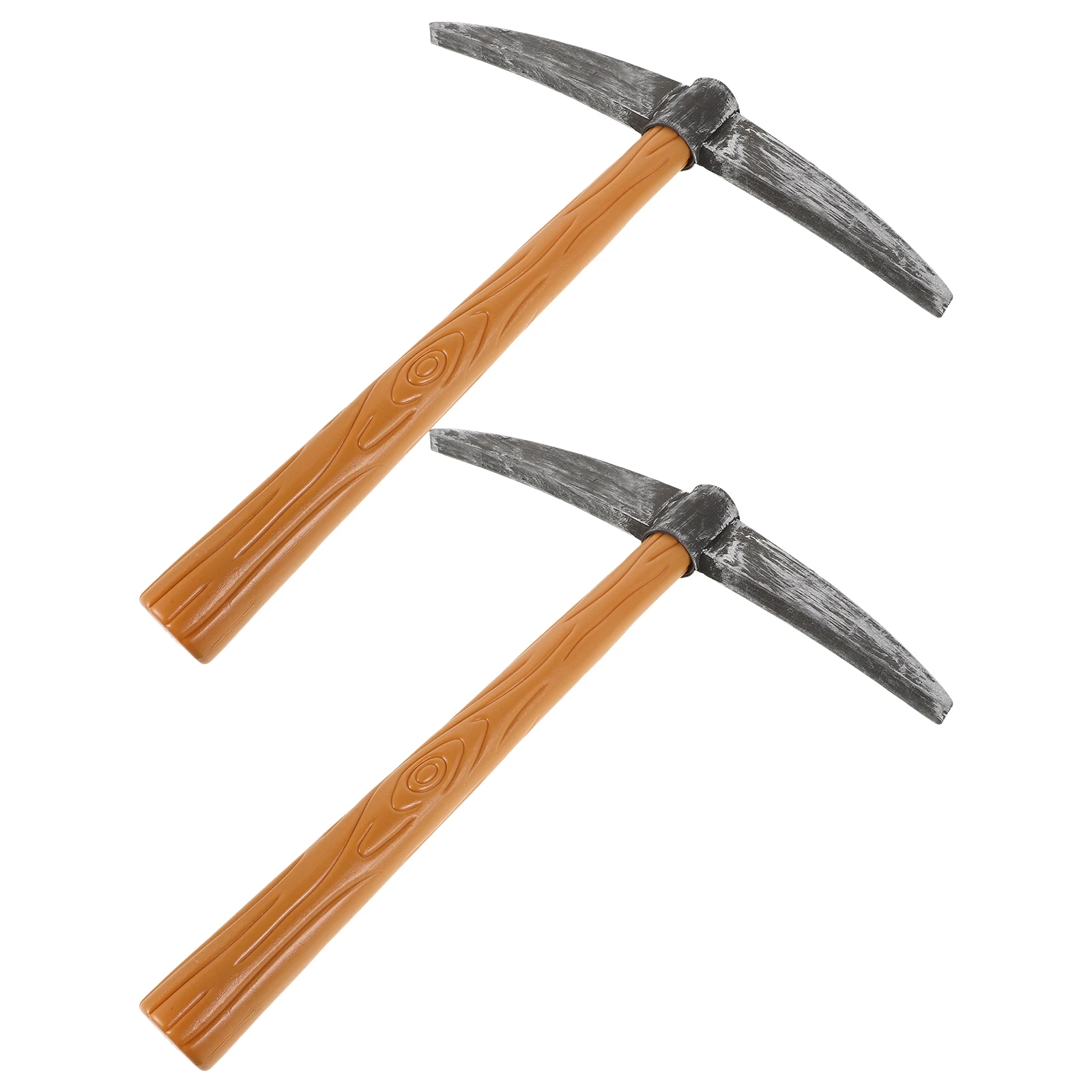 

2Pcs Unique Pickaxe Ornaments Multi-Functional for Scene Adornment and Photography Accessories Performance Pickaxe