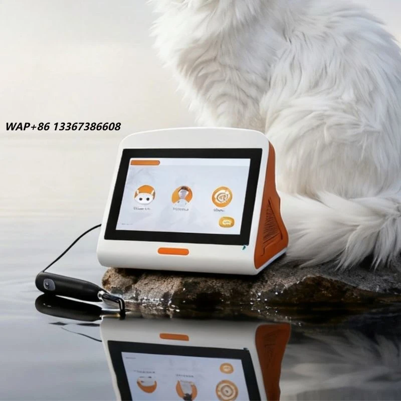 New design portable pet treatment device with 10-inch touchscreen for pet surgery treatment, suitable for pet